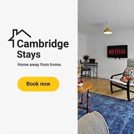 Cambridge Stays Riverside 2Br Flat-Walk To Centre-Parking-Balcony Екстериор снимка