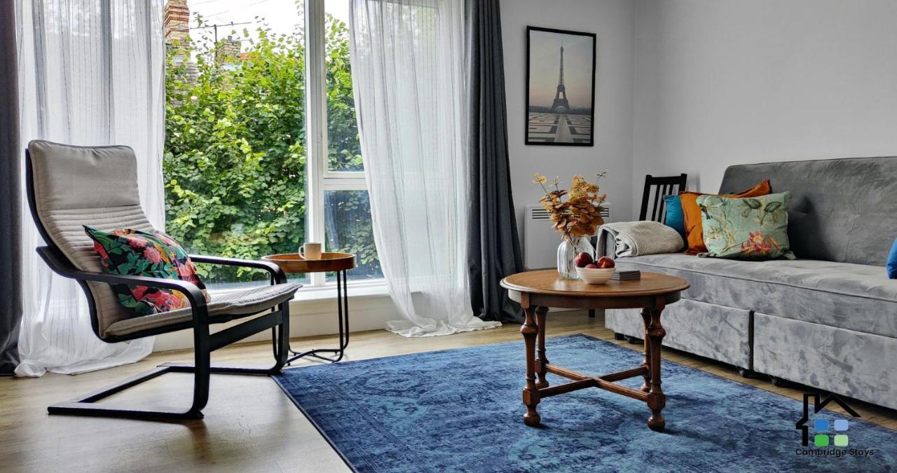 Cambridge Stays Riverside 2Br Flat-Walk To Centre-Parking-Balcony Екстериор снимка