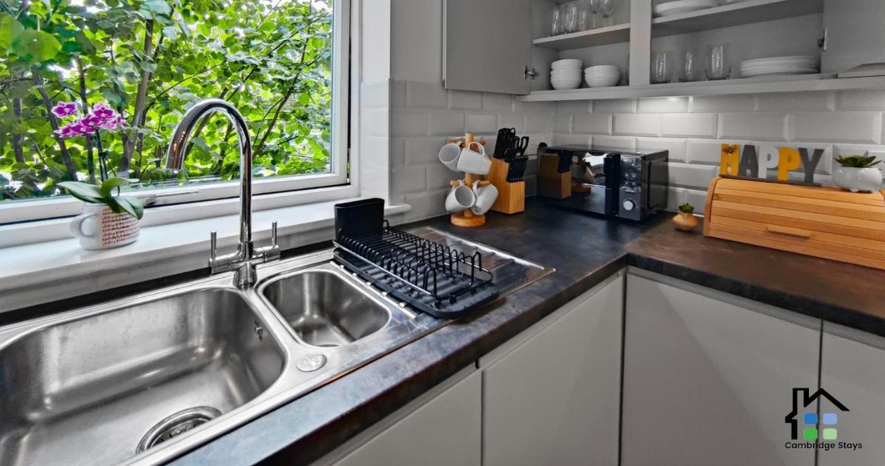Cambridge Stays Riverside 2Br Flat-Walk To Centre-Parking-Balcony Екстериор снимка
